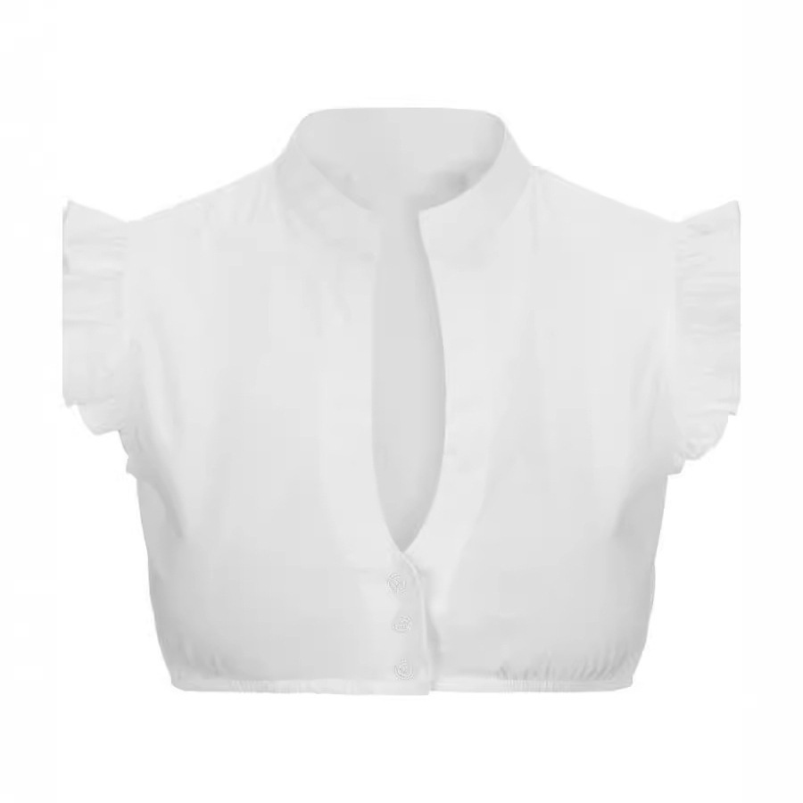 Sewing V - Women Crop Top Shirts 2025 New