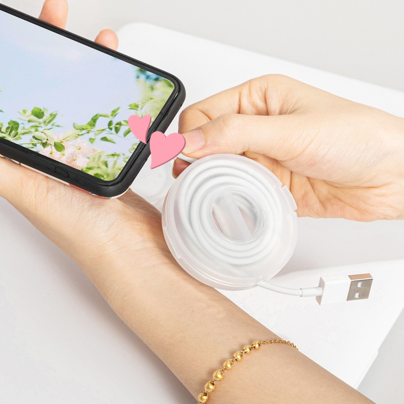 Portable Transparent Phone Cab - огляд і ціна Bobbin Organizer Box
