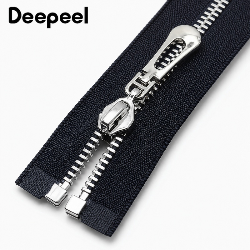 5Pcs 3# 40-70cm Metal Open End - огляд і ціна Sewing Front Zipper