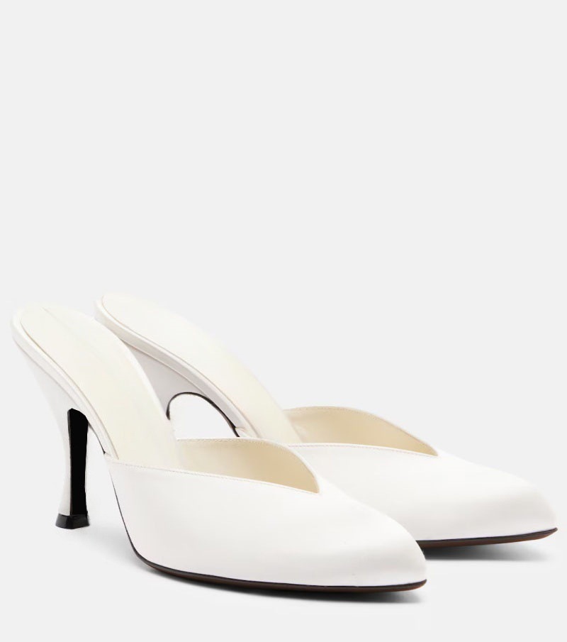 New Women Satin Mule Heels V C - огляд і ціна Sewing V