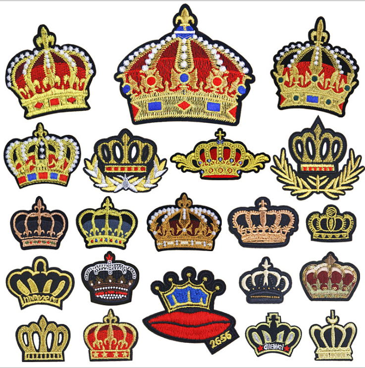 New Arrival 10 Pcs Crown Embro - огляд і ціна Sewing Id