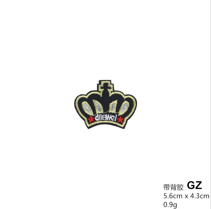 New Arrival 10 Pcs Crown Embro - огляд і ціна Sewing Id
