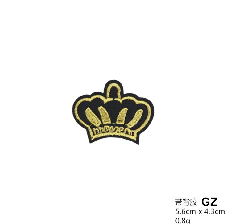 New Arrival 10 Pcs Crown Embro - огляд і ціна Sewing Id