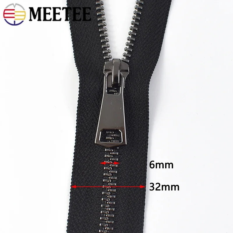 1/5Pcs 5# 50-150cm Metal Auto- - огляд і ціна Sewing Front Zipper