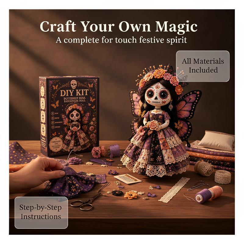 New Day Of The Dead Patchwork  - огляд і ціна Textile Sewing Kit