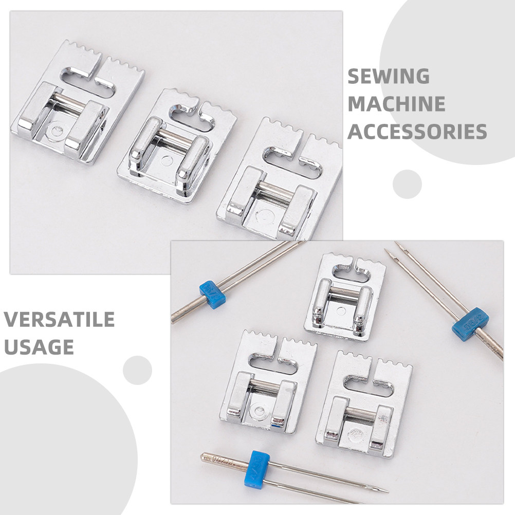 Double Hole Sewing Machine Nee - огляд і ціна Twin Needle Stretch