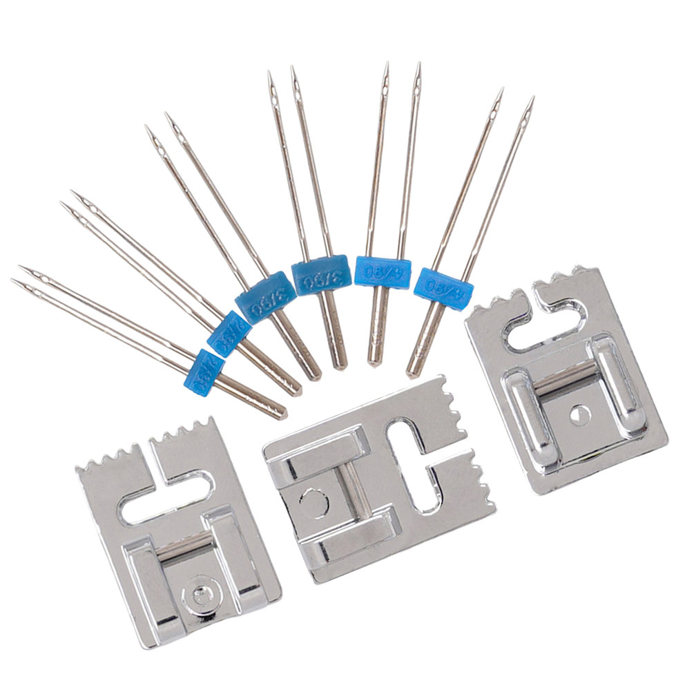 Double Hole Sewing Machine Nee - огляд і ціна Twin Needle Stretch