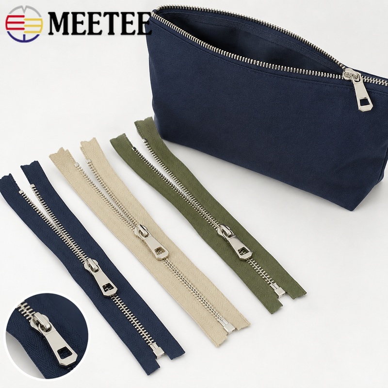 1/2/5Pcs 5# 35-85cm Metal Open - огляд і ціна Sewing Front Zipper