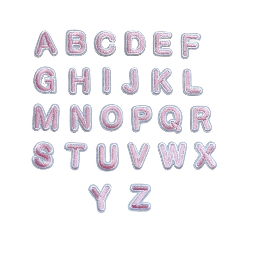 2cm Height Pink Color Alphabet - огляд і ціна Sewing Id