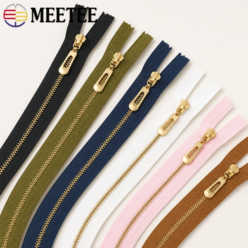 5/10Pcs 40-70cm 3# Metal Open- - огляд і ціна Sewing Front Zipper