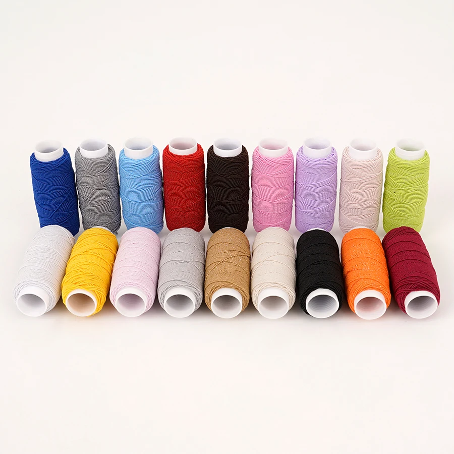18-Color 0.6mm Ultra-Fine Elas - огляд і ціна Sewing Machine Yarn