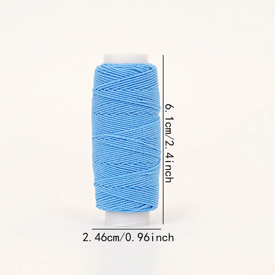 18-Color 0.6mm Ultra-Fine Elas - огляд і ціна Sewing Machine Yarn