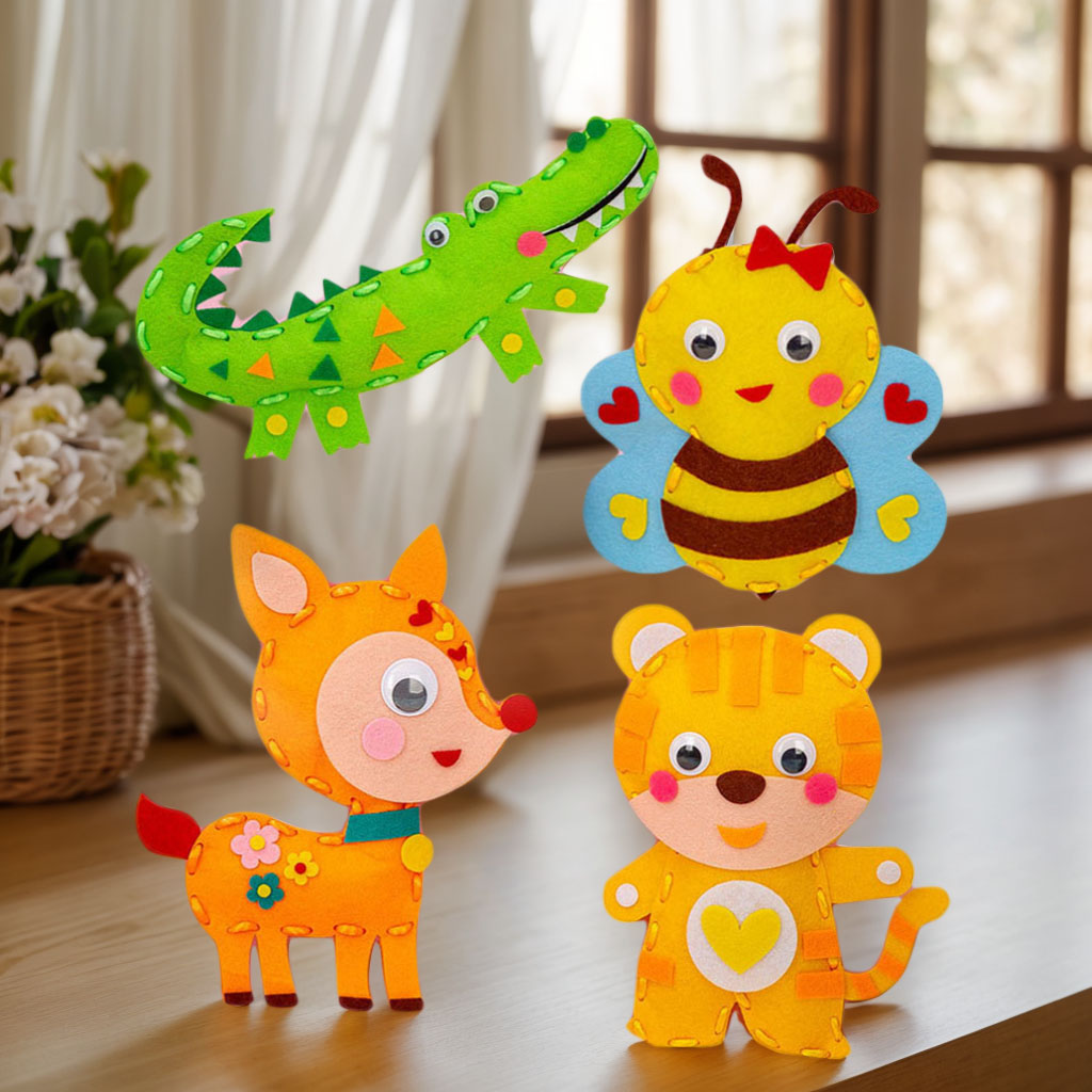 Cartoon Animal Sewing Craft Ki - огляд і ціна Textile Sewing Kit