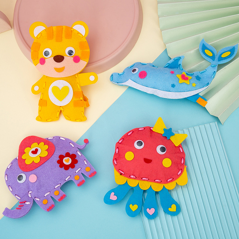 Cartoon Animal Sewing Craft Ki - огляд і ціна Textile Sewing Kit
