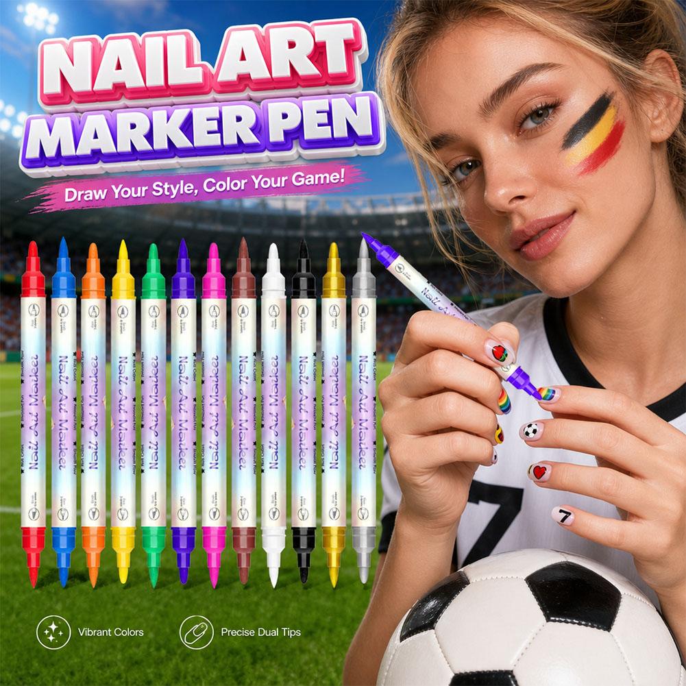 12/24 Colors Dual Tip Nail Art - огляд і ціна Copic Marker Sketch