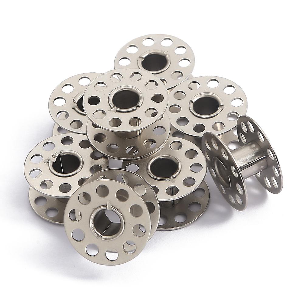 10pcs Iron Metal Bobbins Spool - огляд і ціна Sewing Machine Yarn