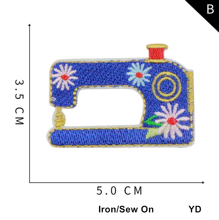 New Arrival 10 Pcs Embroidered - огляд і ціна Sewing Id