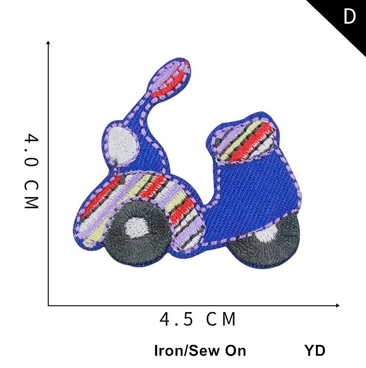 New Arrival 10 Pcs Embroidered - огляд і ціна Sewing Id