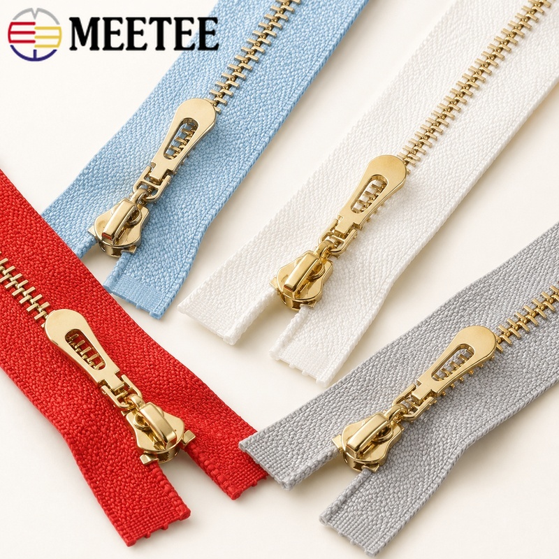 5Pcs 3# 40/60/70cm Metal Open- - огляд і ціна Sewing Front Zipper