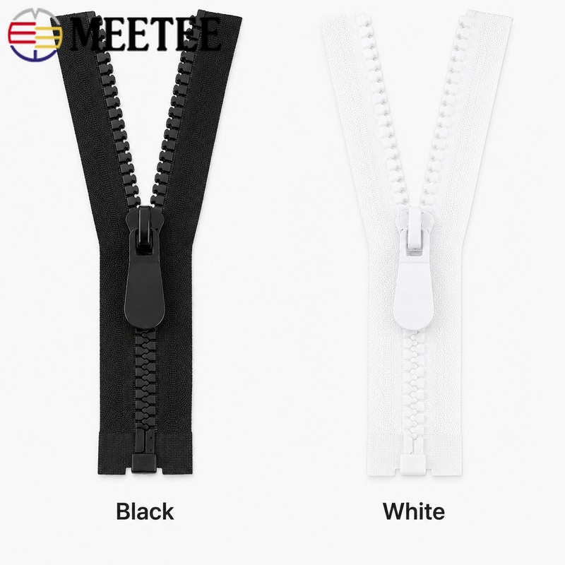 2Pcs 8#/15# 70-120cm Resin Zip - огляд і ціна Sewing Front Zipper