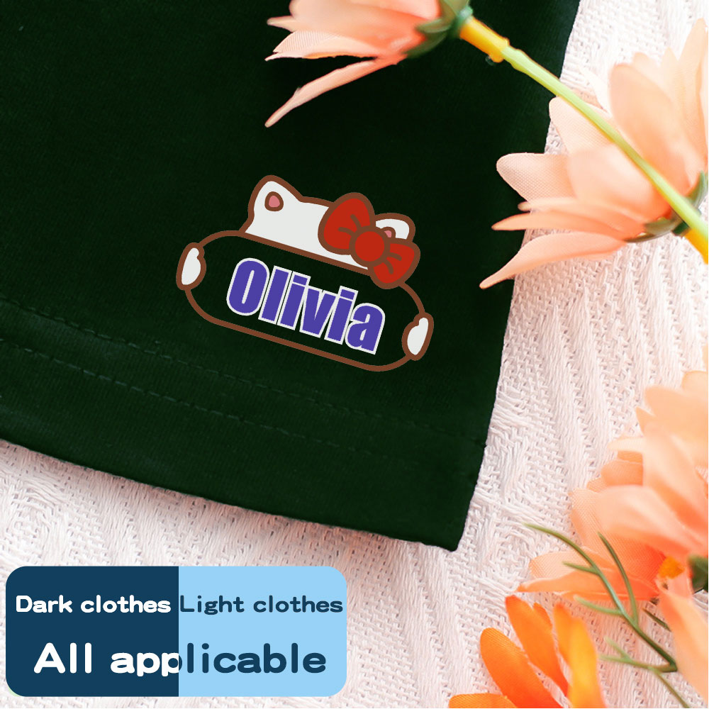 Custom Iron on Name Sticker Pe - огляд і ціна Sewing Labels