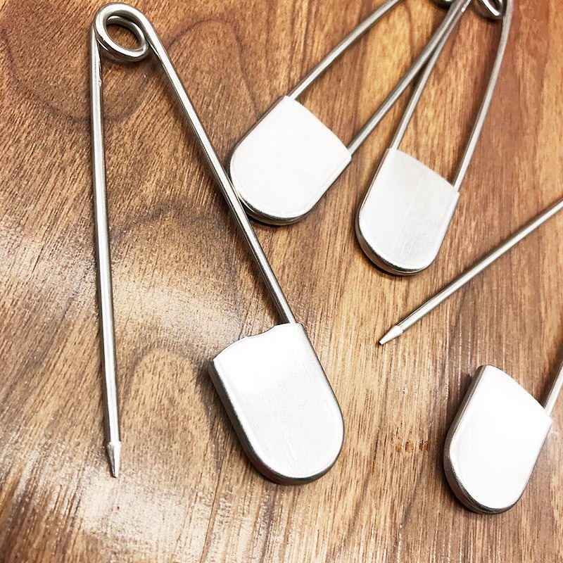 5pcs Large Size Silver Stainle - огляд і ціна Textile Sewing Kit