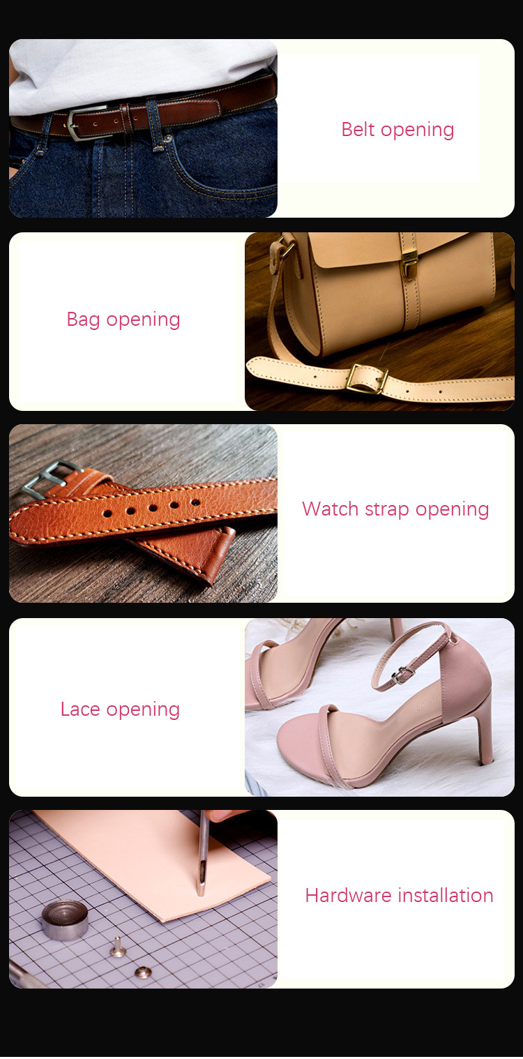 6Pcs/Set Leather Hole Punching - огляд і ціна Textile Sewing Kit