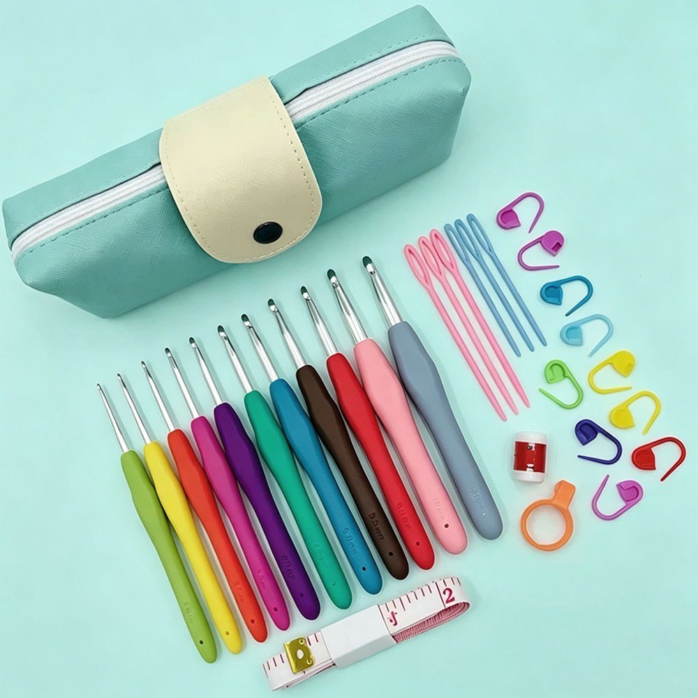 37pcs Crochet Hooks Kits with  - огляд і ціна Textile Sewing Kit